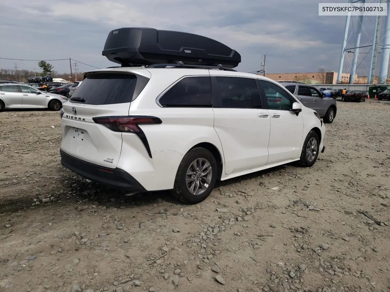 2023 Toyota Sienna Xle VIN: 5TDYSKFC7PS100713 Lot: 49763364