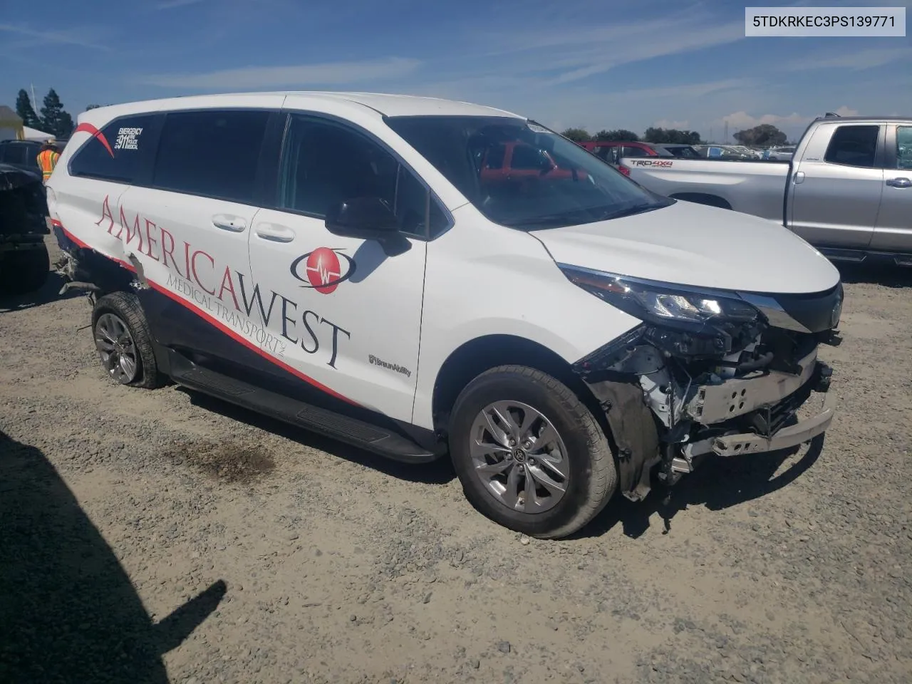 5TDKRKEC3PS139771 2023 Toyota Sienna Le