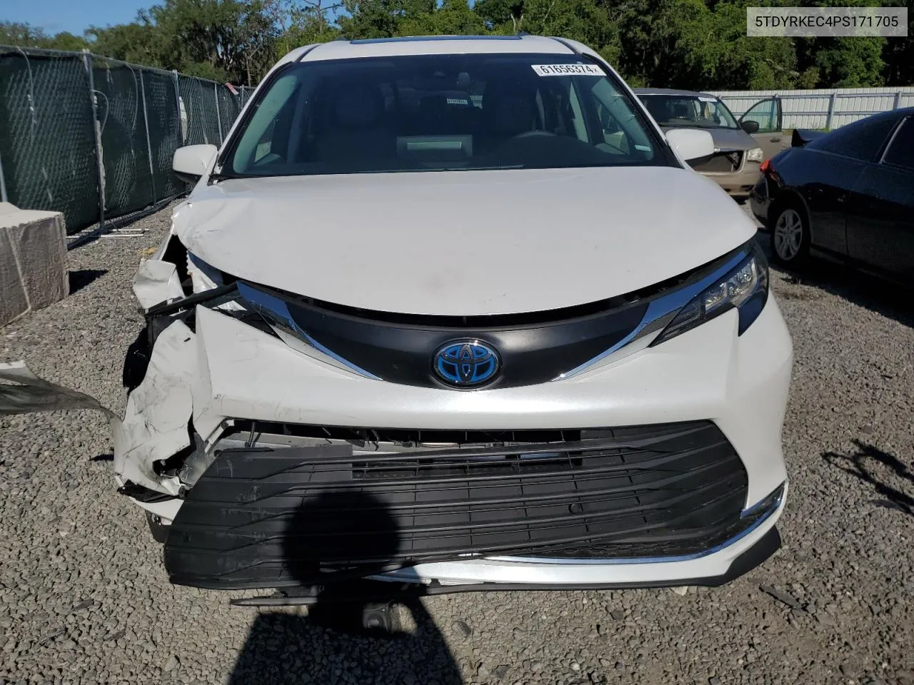 2023 Toyota Sienna Xle VIN: 5TDYRKEC4PS171705 Lot: 61656374