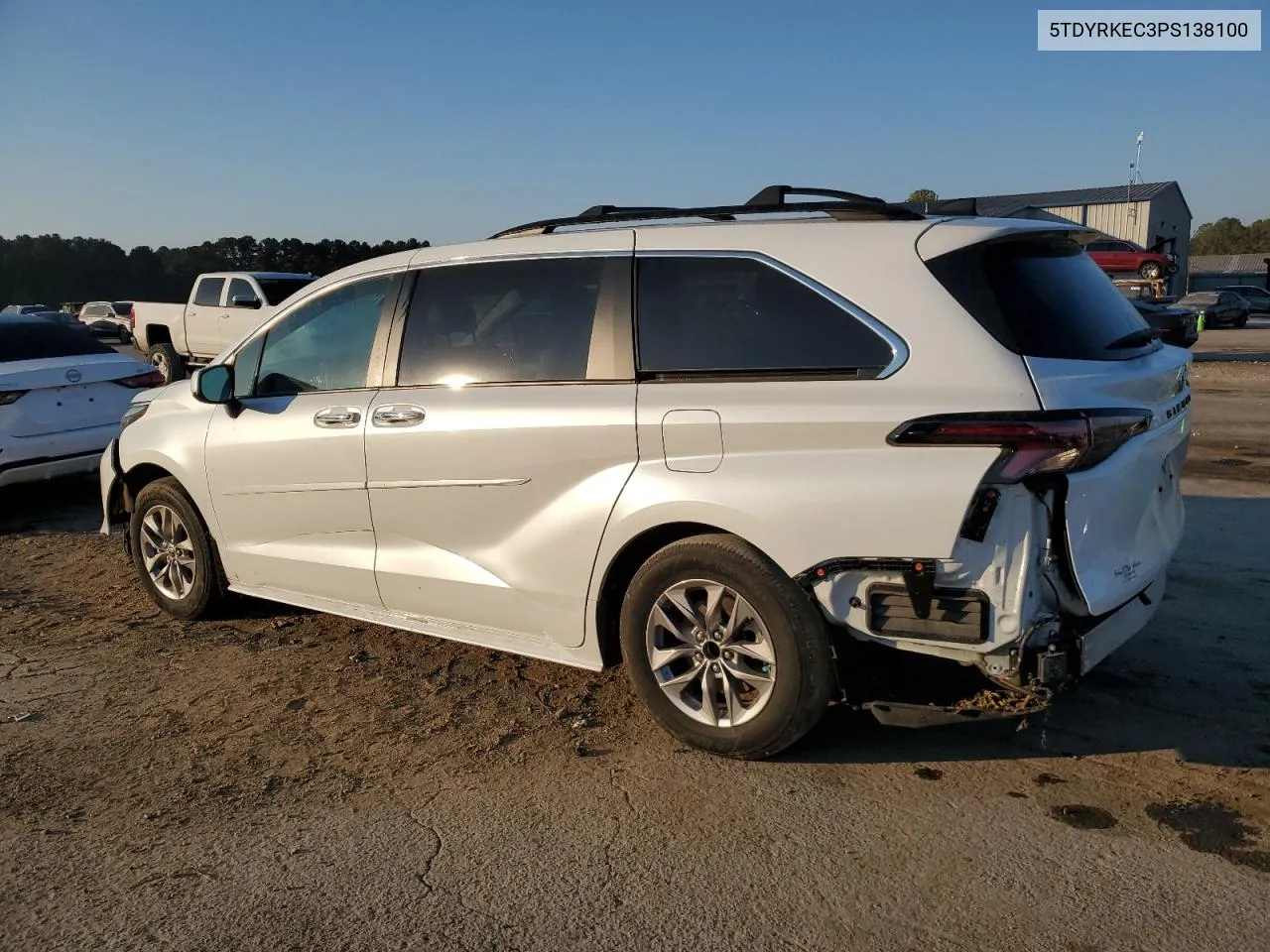 2023 Toyota Sienna Xle VIN: 5TDYRKEC3PS138100 Lot: 77969514