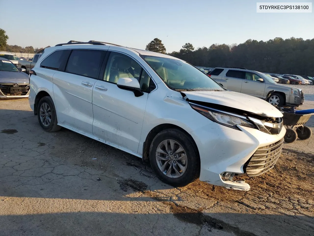 2023 Toyota Sienna Xle VIN: 5TDYRKEC3PS138100 Lot: 77969514