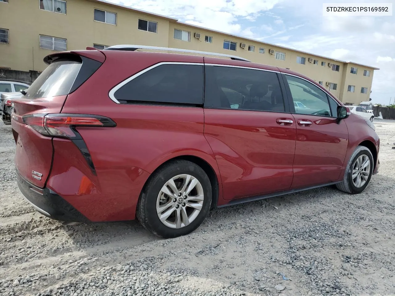 2023 Toyota Sienna Limited VIN: 5TDZRKEC1PS169592 Lot: 80927884