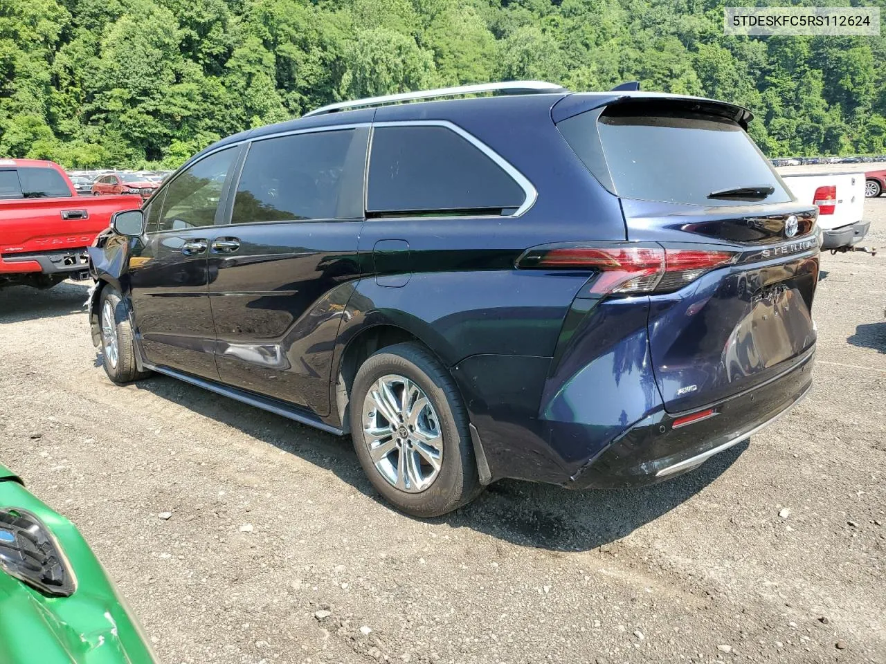 2024 Toyota Sienna Limited VIN: 5TDESKFC5RS112624 Lot: 60133324