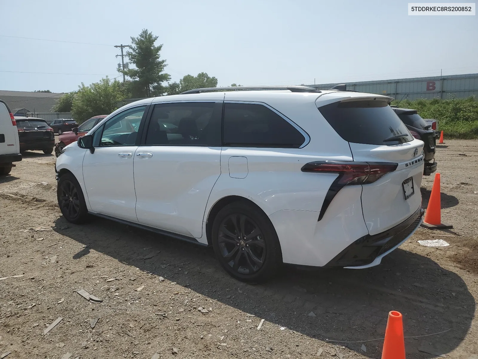 2024 Toyota Sienna Xse VIN: 5TDDRKEC8RS200852 Lot: 63783854