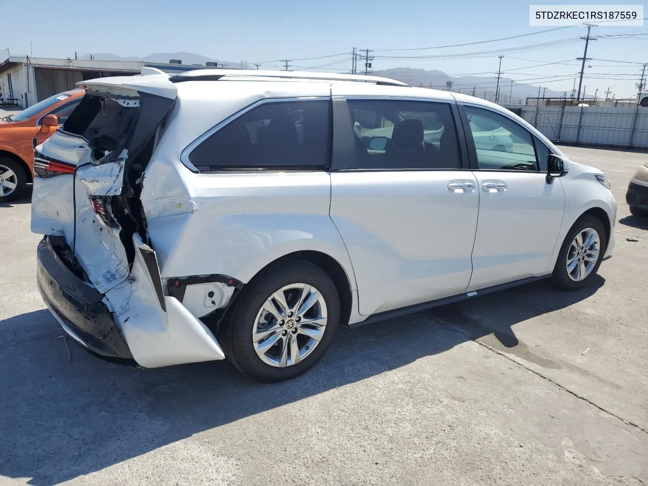 2024 Toyota Sienna Limited VIN: 5TDZRKEC1RS187559 Lot: 67304034