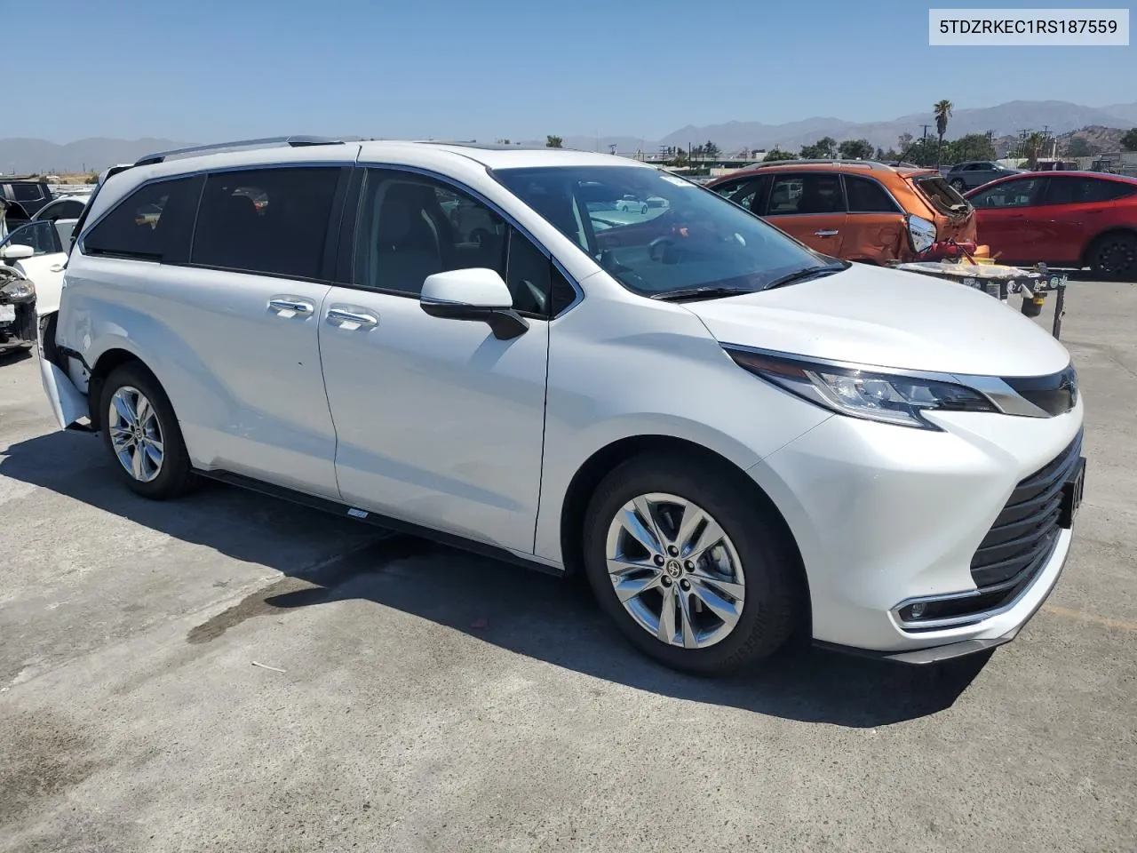 2024 Toyota Sienna Limited VIN: 5TDZRKEC1RS187559 Lot: 67304034