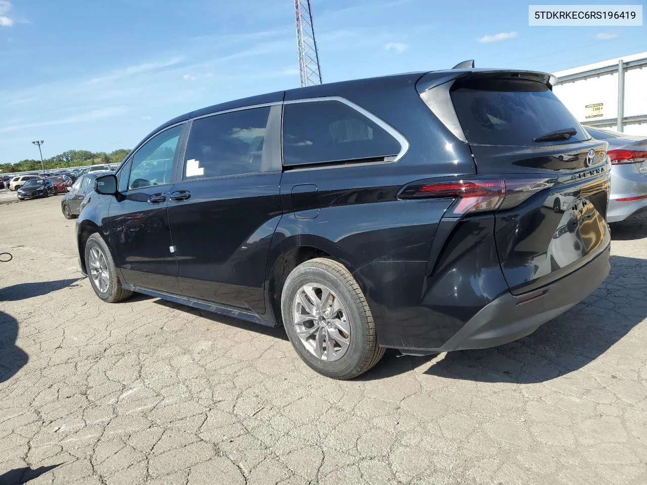 2024 Toyota Sienna Le VIN: 5TDKRKEC6RS196419 Lot: 68080574