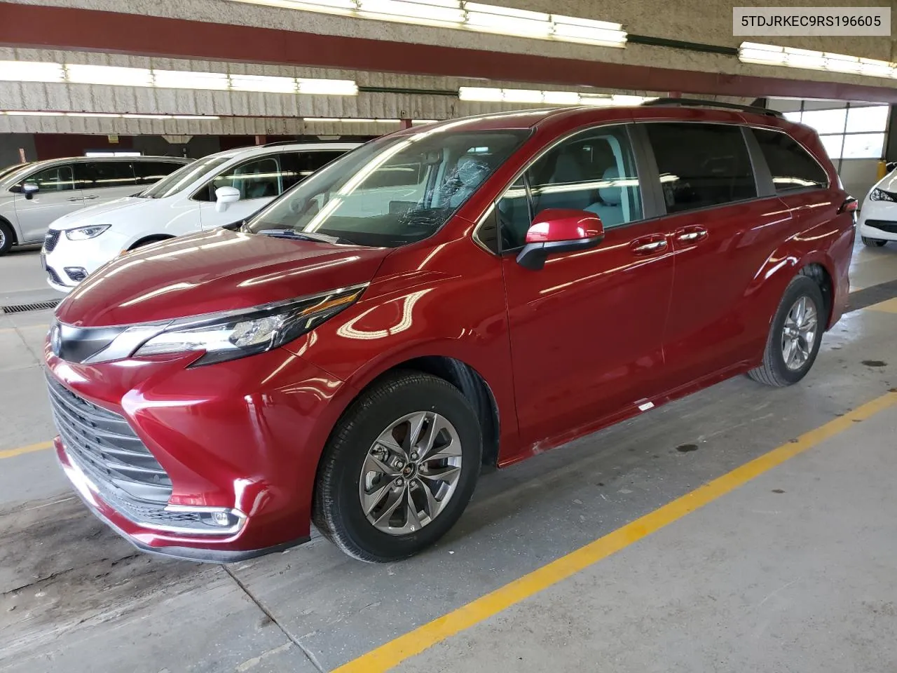 2024 Toyota Sienna Xle VIN: 5TDJRKEC9RS196605 Lot: 68081184