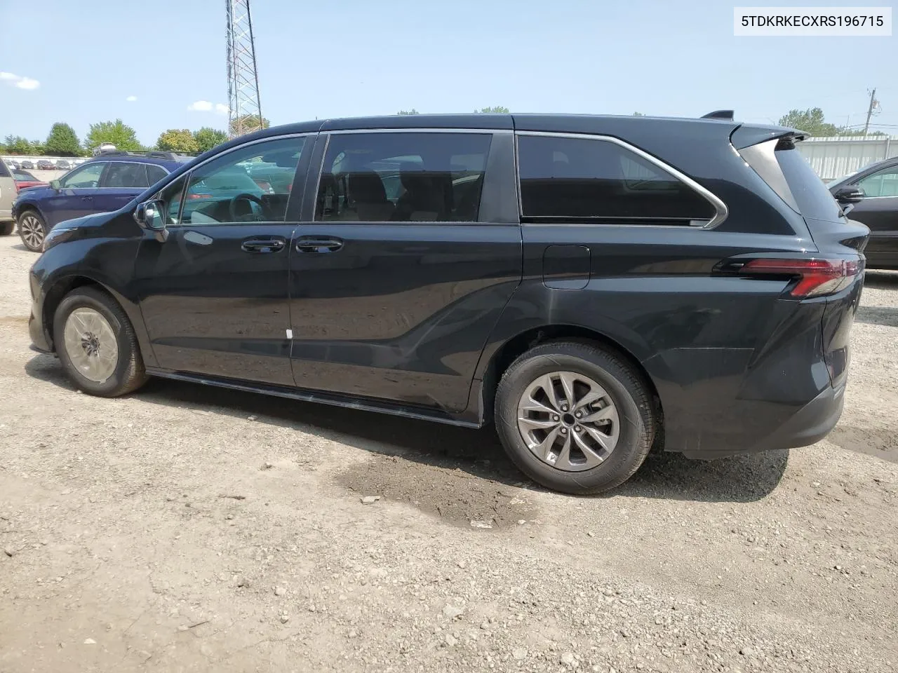 2024 Toyota Sienna Le VIN: 5TDKRKECXRS196715 Lot: 68081674