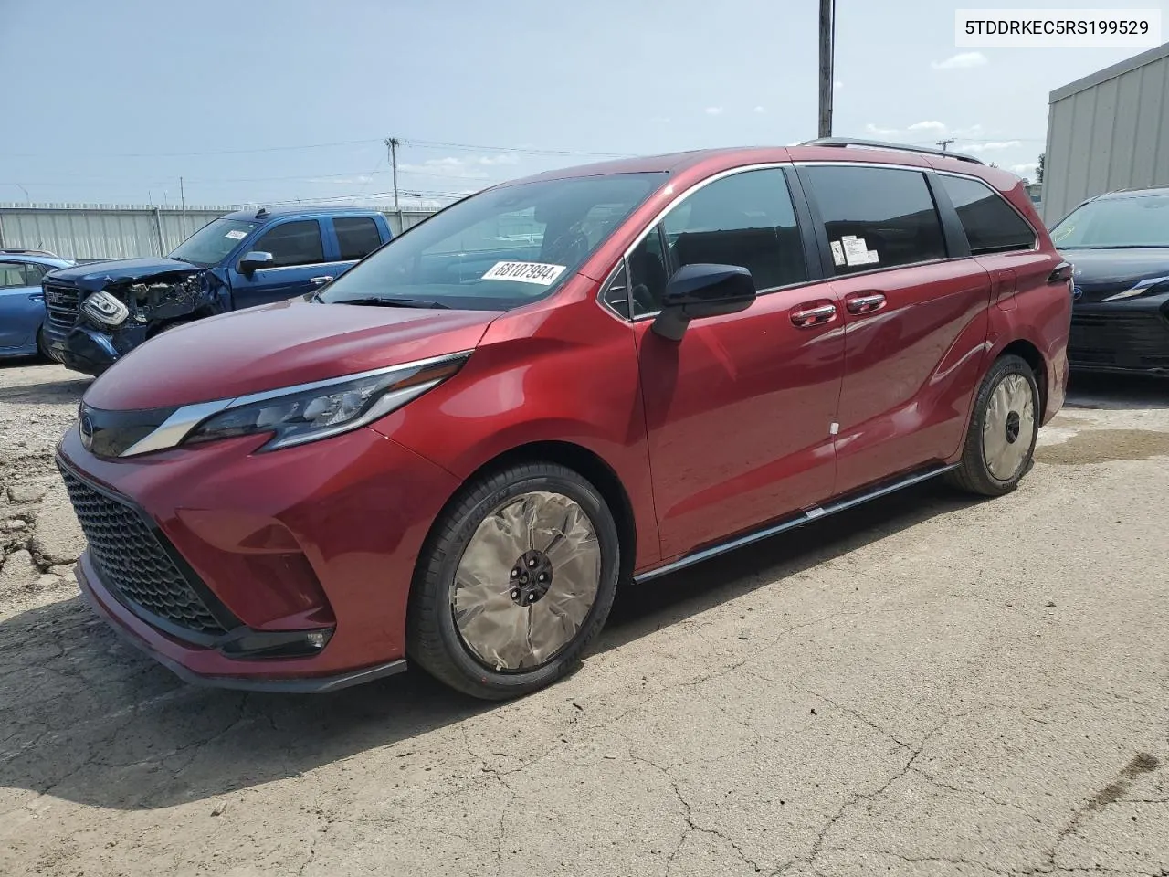 2024 Toyota Sienna Xse VIN: 5TDDRKEC5RS199529 Lot: 68107994