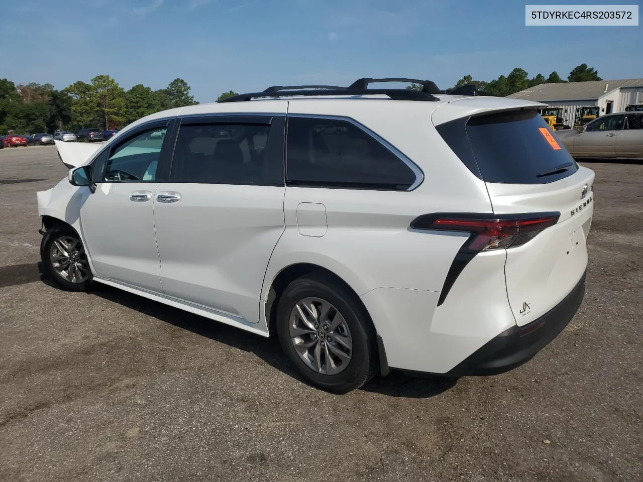 2024 Toyota Sienna Xle VIN: 5TDYRKEC4RS203572 Lot: 69826774