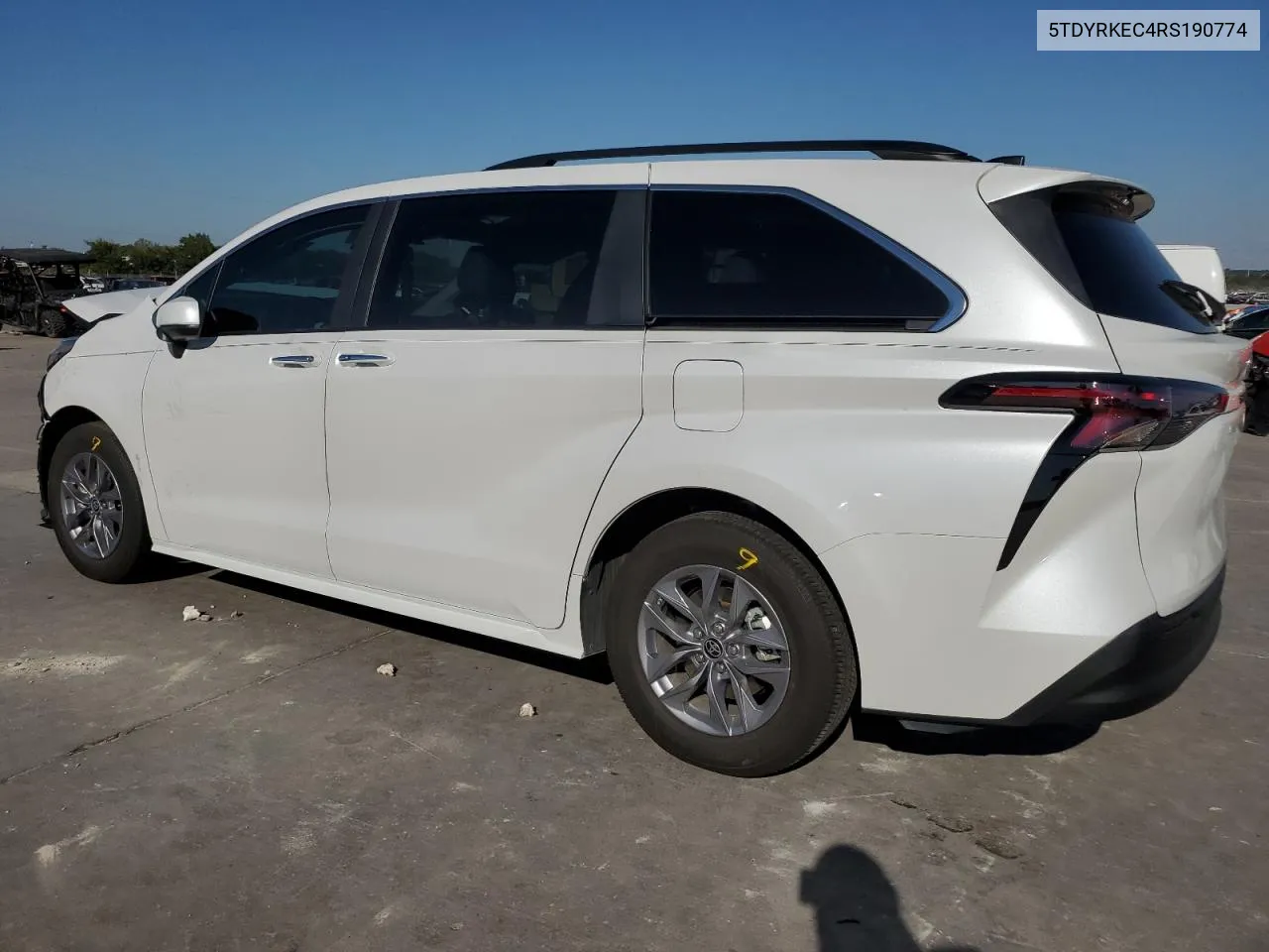 2024 Toyota Sienna Xle VIN: 5TDYRKEC4RS190774 Lot: 71047704