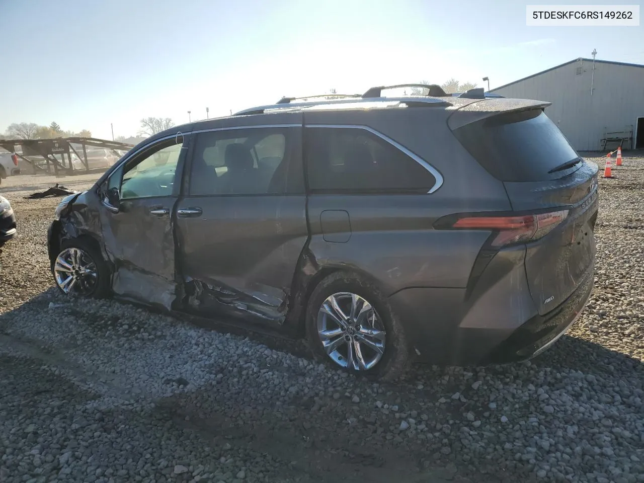 2024 Toyota Sienna Limited VIN: 5TDESKFC6RS149262 Lot: 78983214