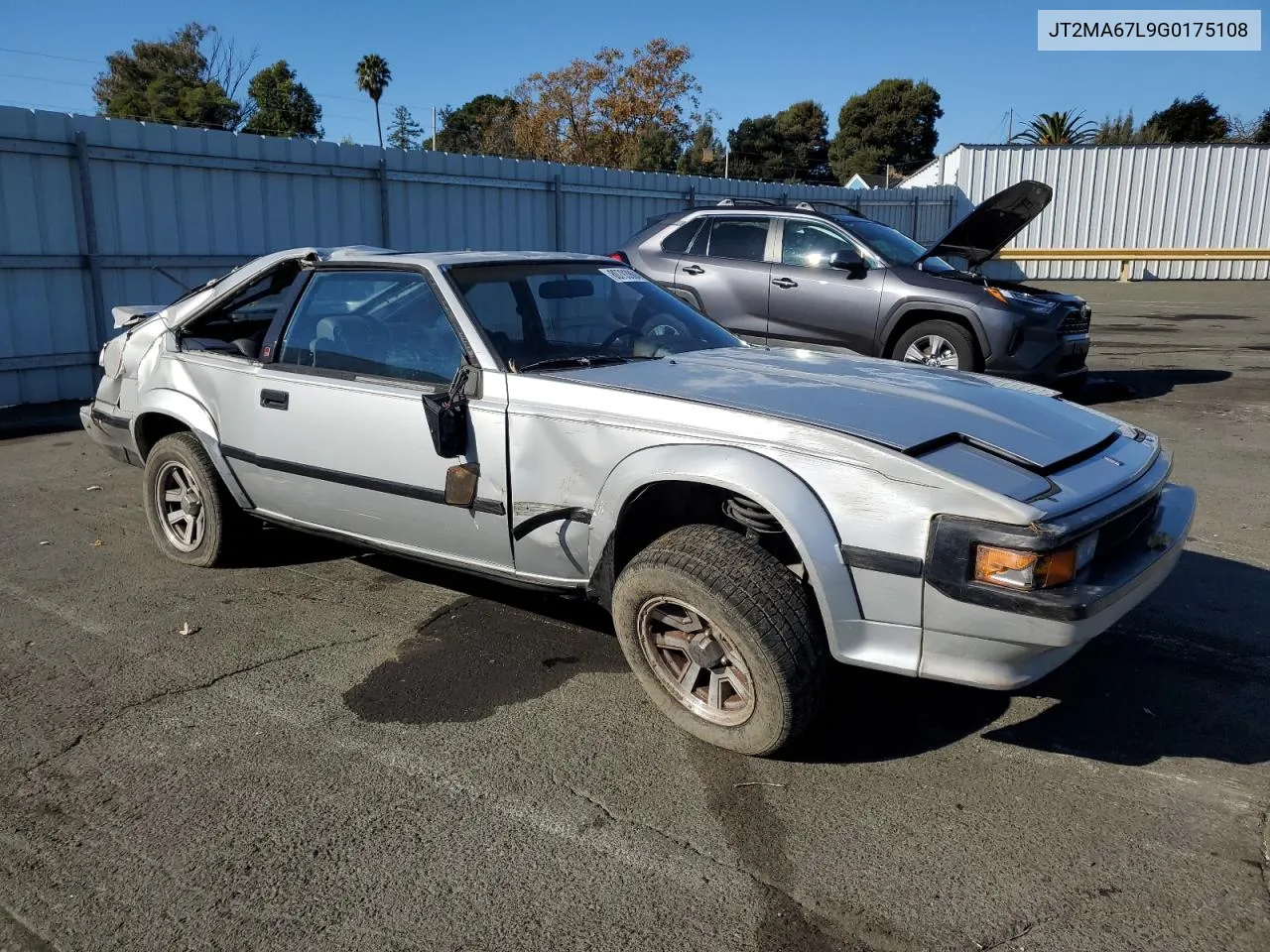 1986 Toyota Supra VIN: JT2MA67L9G0175108 Lot: 80793984