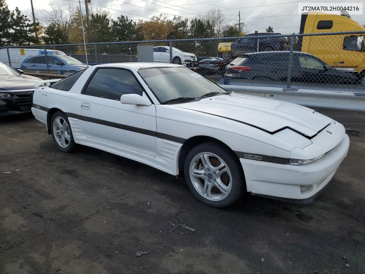 1987 Toyota Supra VIN: JT2MA70L2H0044216 Lot: 78864694