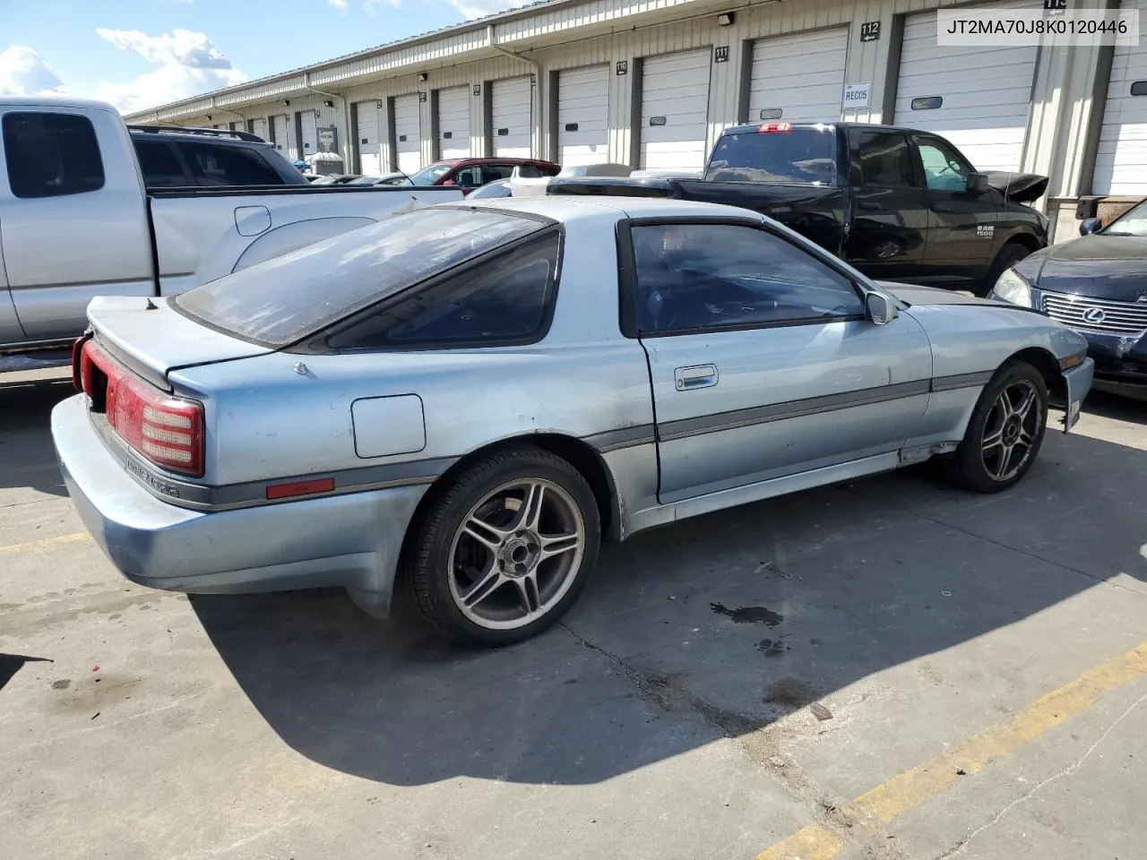 1989 Toyota Supra Sport Roof VIN: JT2MA70J8K0120446 Lot: 75893804