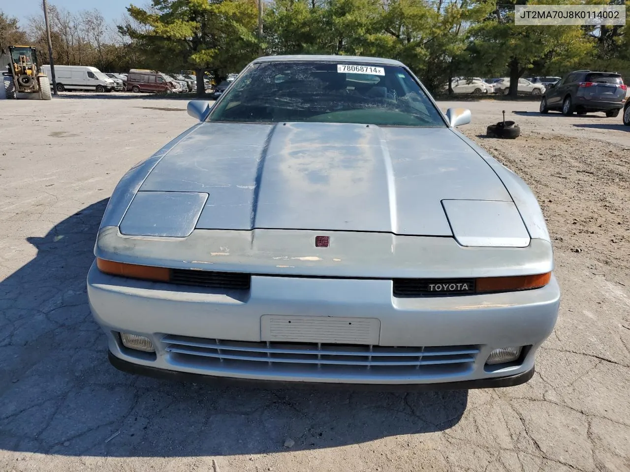 1989 Toyota Supra Sport Roof VIN: JT2MA70J8K0114002 Lot: 78068714