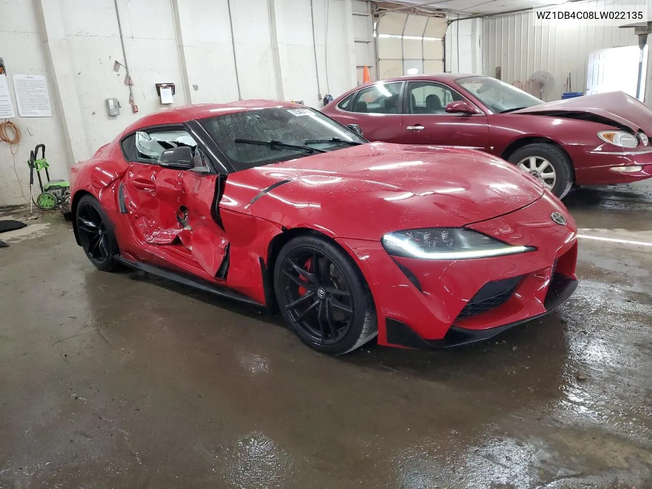 2020 Toyota Supra Base VIN: WZ1DB4C08LW022135 Lot: 72542424