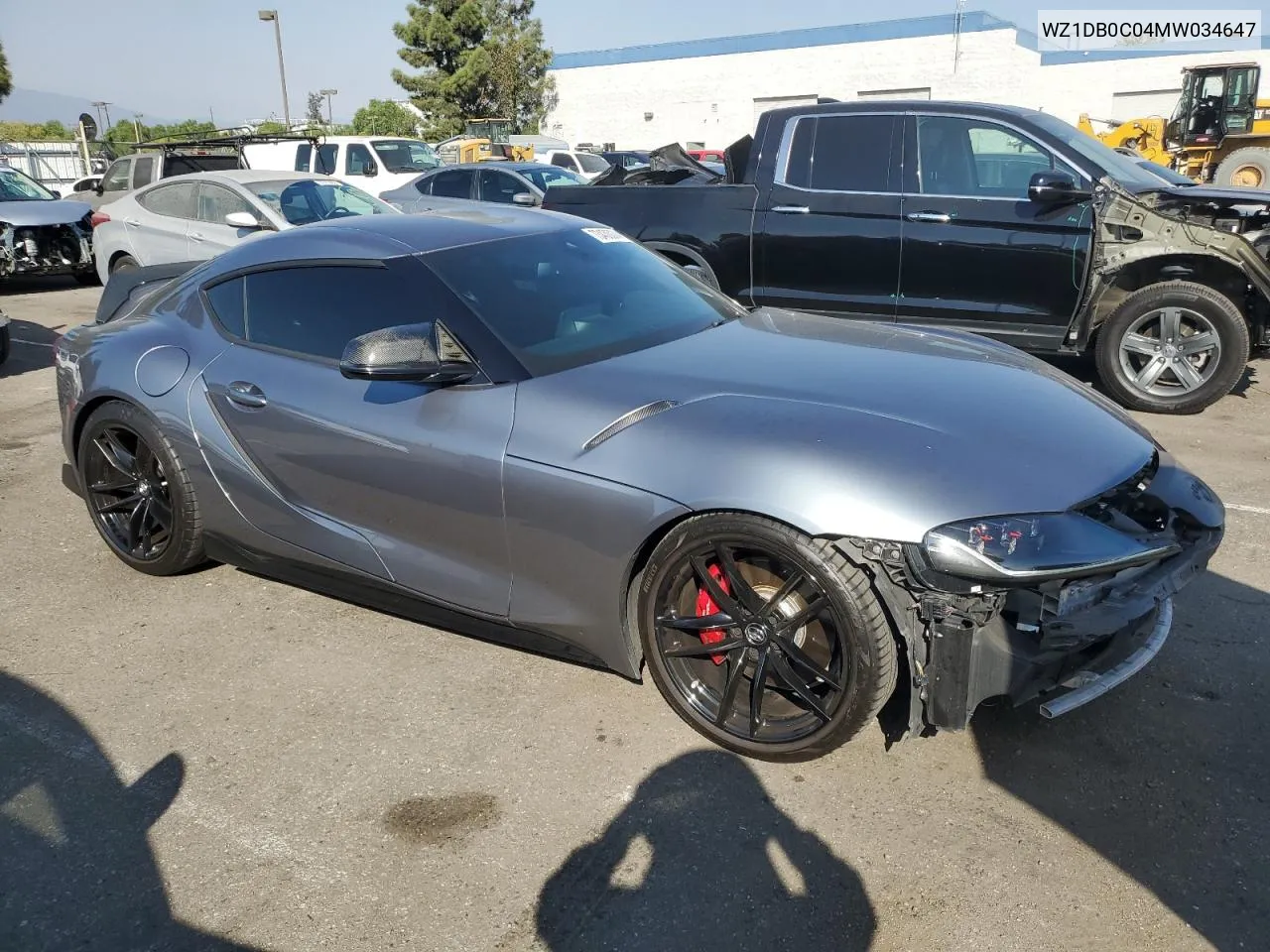 2021 Toyota Supra Base VIN: WZ1DB0C04MW034647 Lot: 73430074