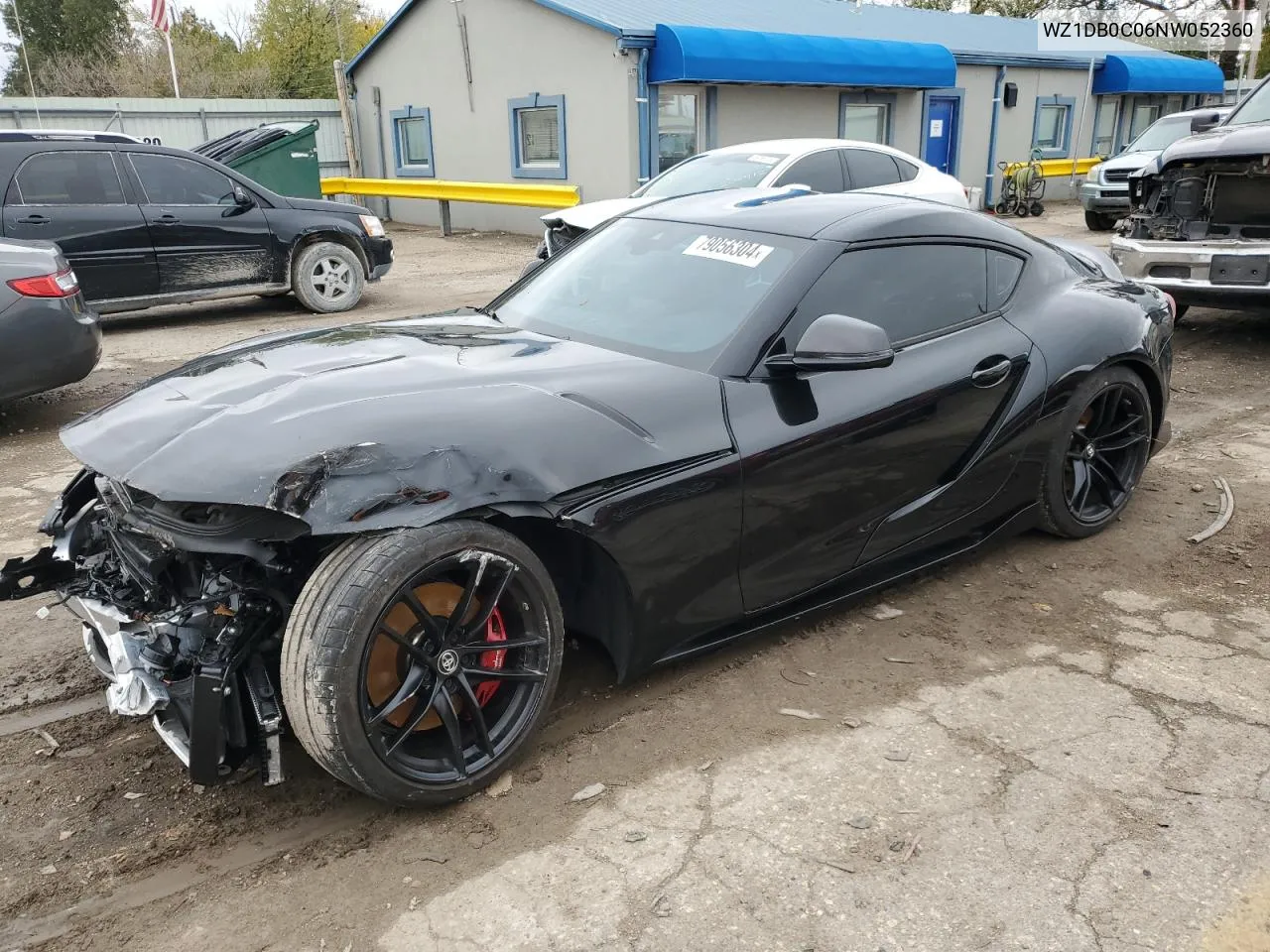 2022 Toyota Supra Base VIN: WZ1DB0C06NW052360 Lot: 79056304