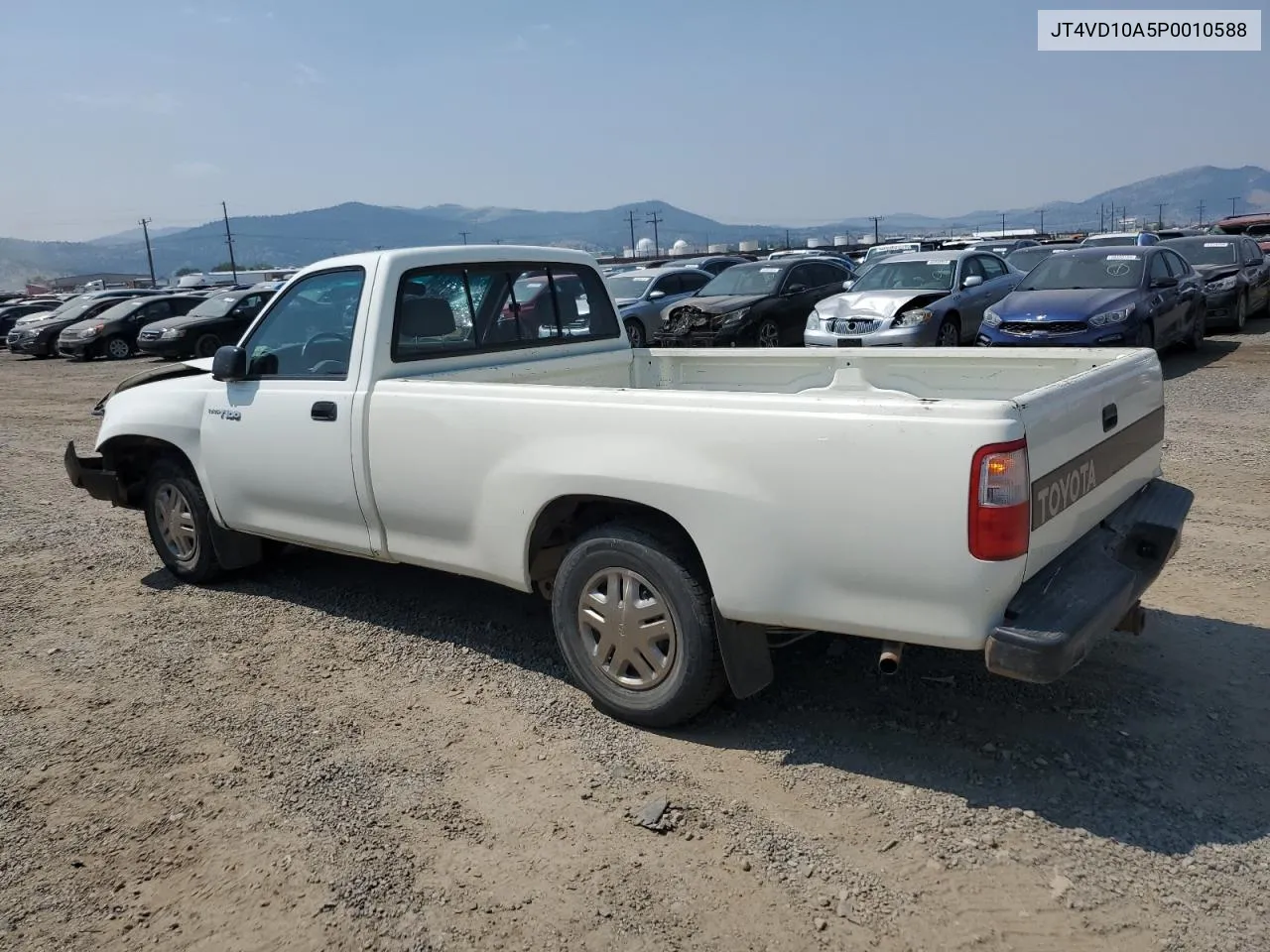 1993 Toyota T100 VIN: JT4VD10A5P0010588 Lot: 63862014