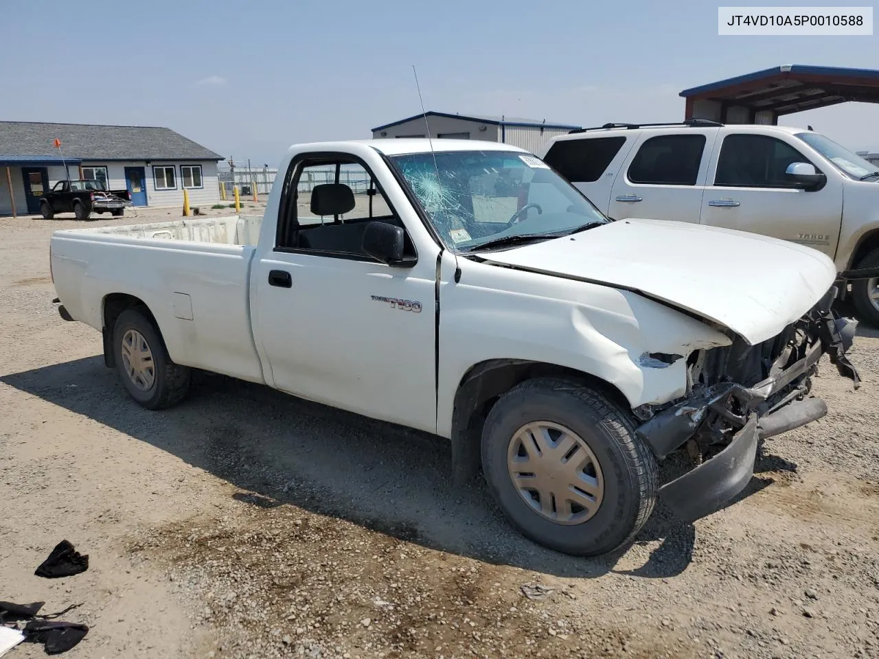 1993 Toyota T100 VIN: JT4VD10A5P0010588 Lot: 63862014