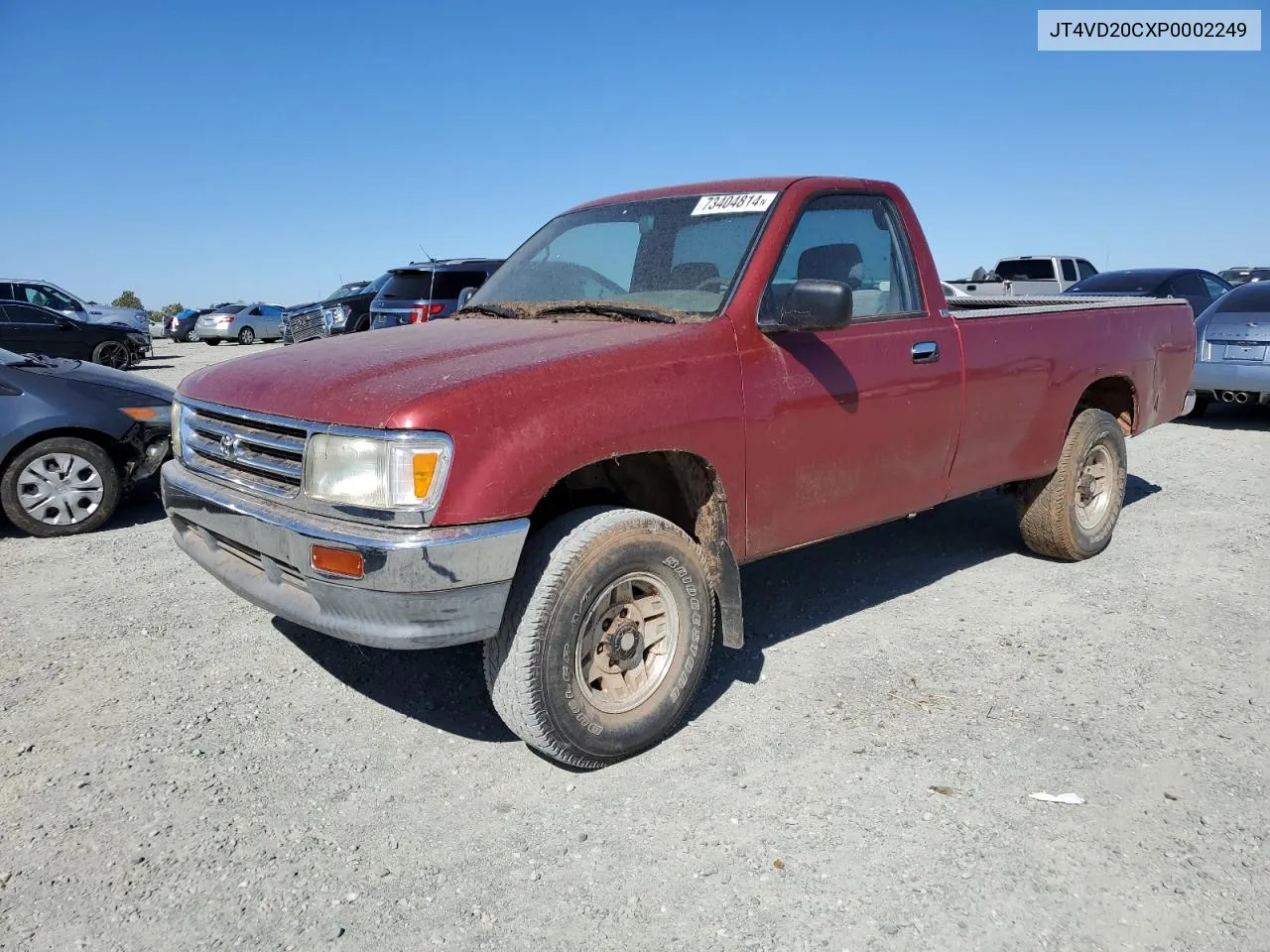 1993 Toyota T100 Sr5 VIN: JT4VD20CXP0002249 Lot: 73404814