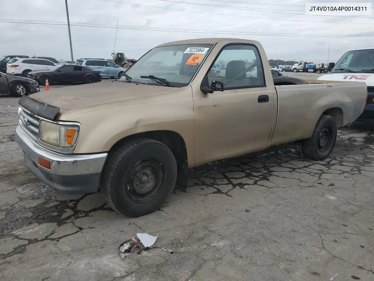 1993 Toyota T100 VIN: JT4VD10A4P0014311 Lot: 79225964