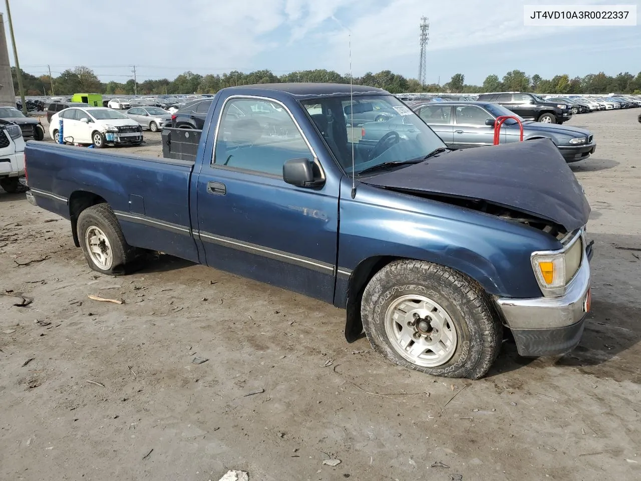 1994 Toyota T100 Dx VIN: JT4VD10A3R0022337 Lot: 72793774