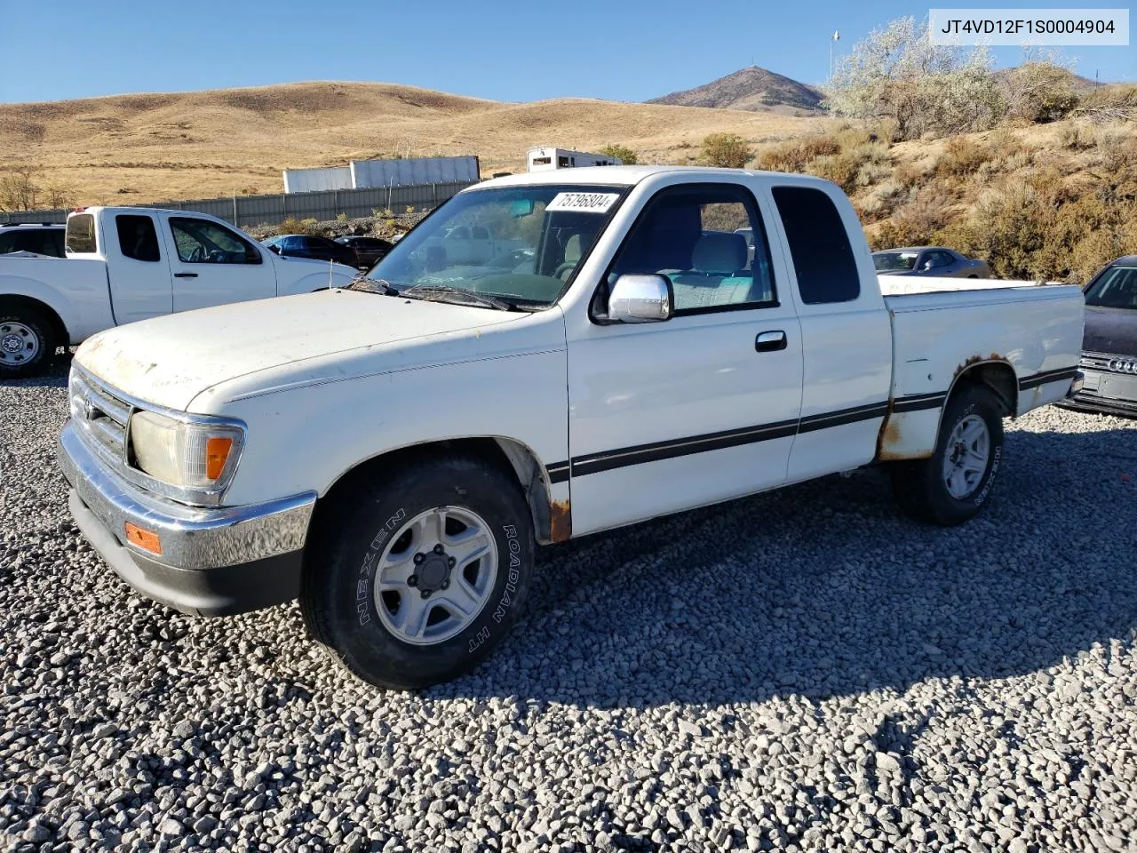 1995 Toyota T100 Xtracab Sr5 VIN: JT4VD12F1S0004904 Lot: 75796804