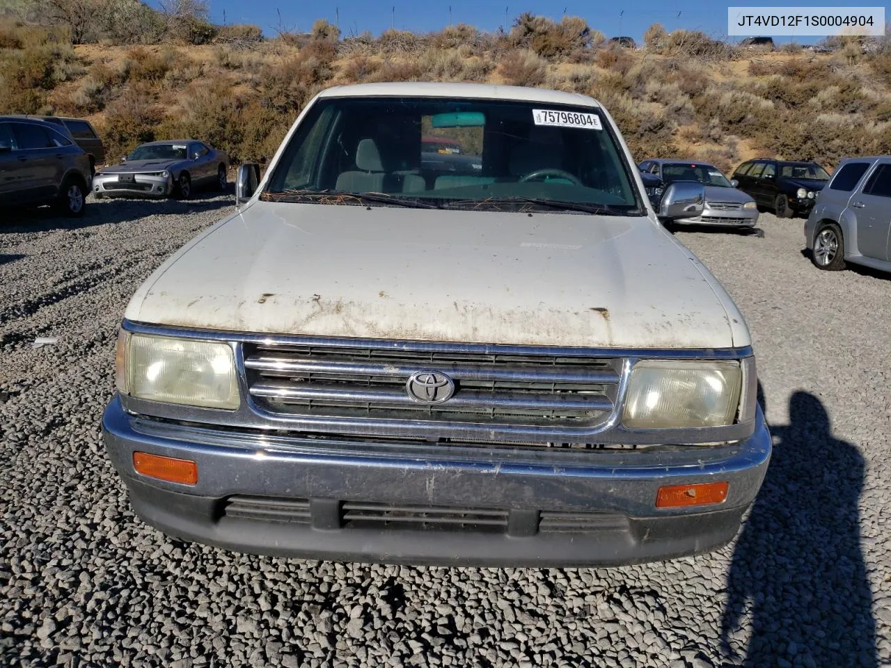 1995 Toyota T100 Xtracab Sr5 VIN: JT4VD12F1S0004904 Lot: 75796804