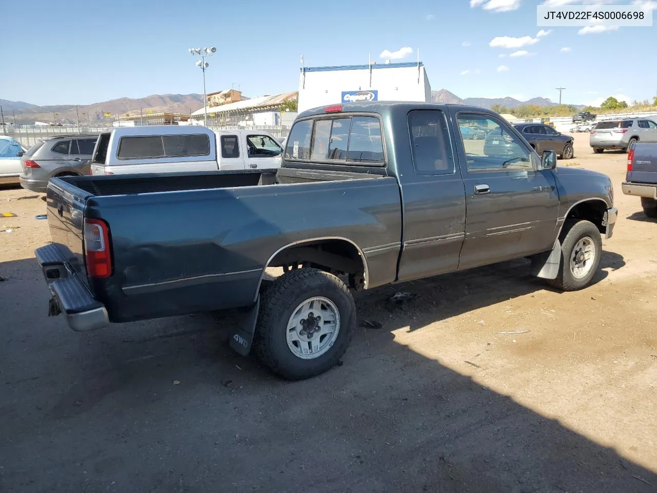 1995 Toyota T100 Xtracab Sr5 VIN: JT4VD22F4S0006698 Lot: 76022924