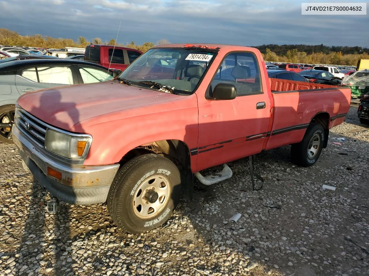 1995 Toyota T100 Dx VIN: JT4VD21E7S0004632 Lot: 79314784