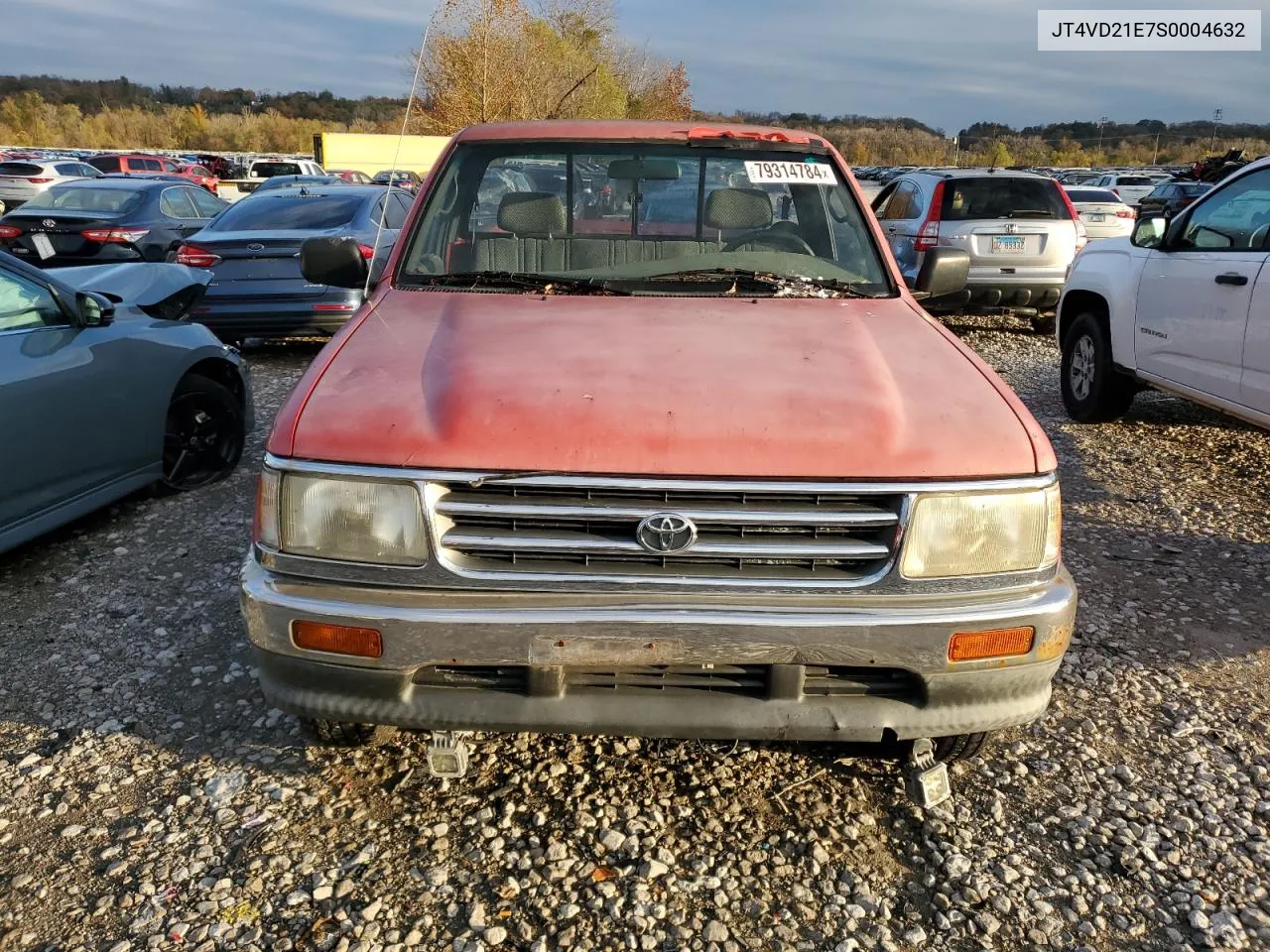 1995 Toyota T100 Dx VIN: JT4VD21E7S0004632 Lot: 79314784