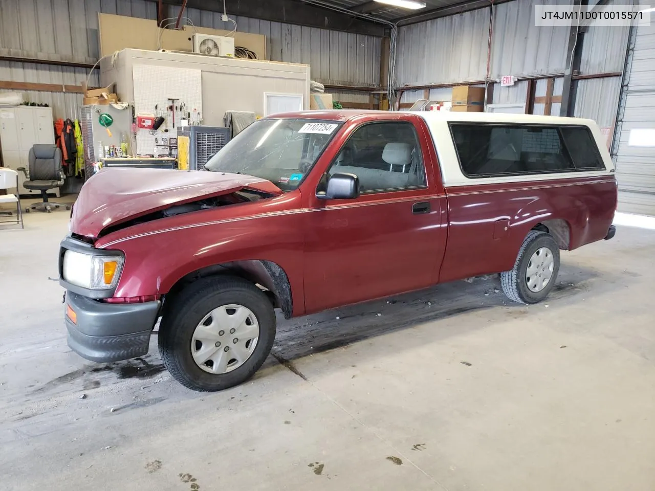 1996 Toyota T100 VIN: JT4JM11D0T0015571 Lot: 71107254