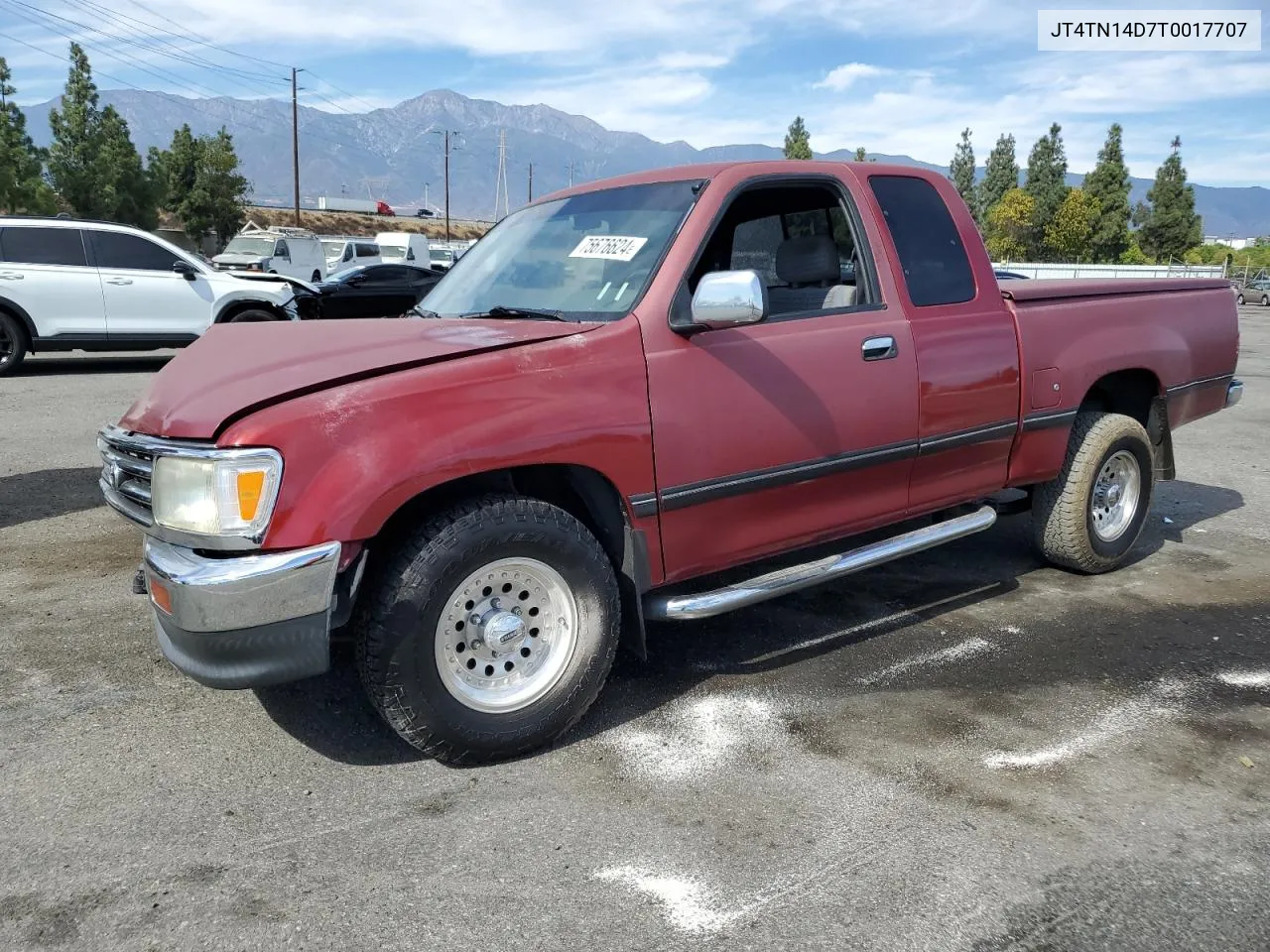 1996 Toyota T100 Xtracab Sr5 VIN: JT4TN14D7T0017707 Lot: 75676624