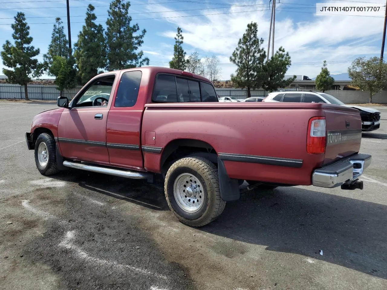 1996 Toyota T100 Xtracab Sr5 VIN: JT4TN14D7T0017707 Lot: 75676624