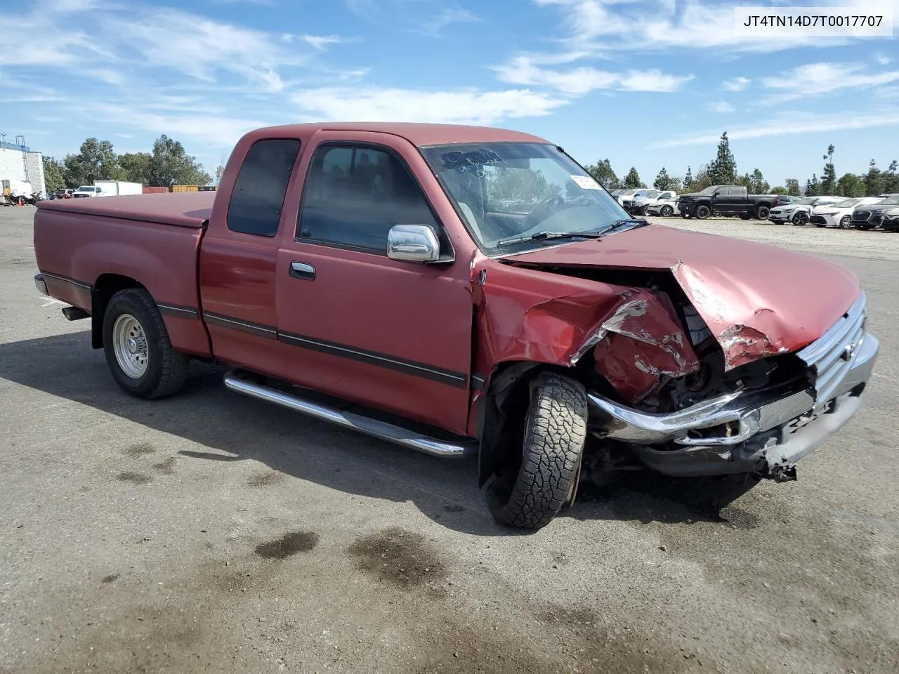 1996 Toyota T100 Xtracab Sr5 VIN: JT4TN14D7T0017707 Lot: 75676624