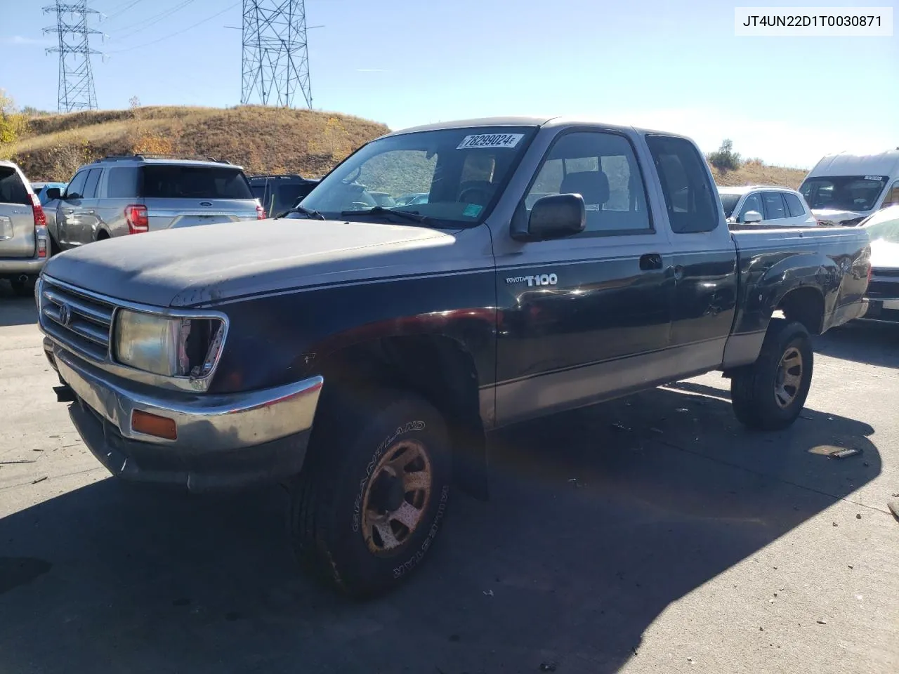 1996 Toyota T100 Xtracab VIN: JT4UN22D1T0030871 Lot: 78299024