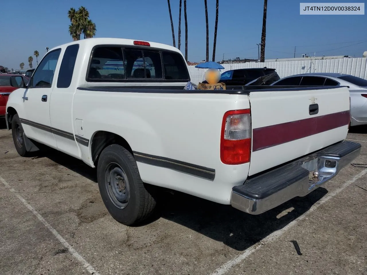 1997 Toyota T100 Xtracab VIN: JT4TN12D0V0038324 Lot: 72609844