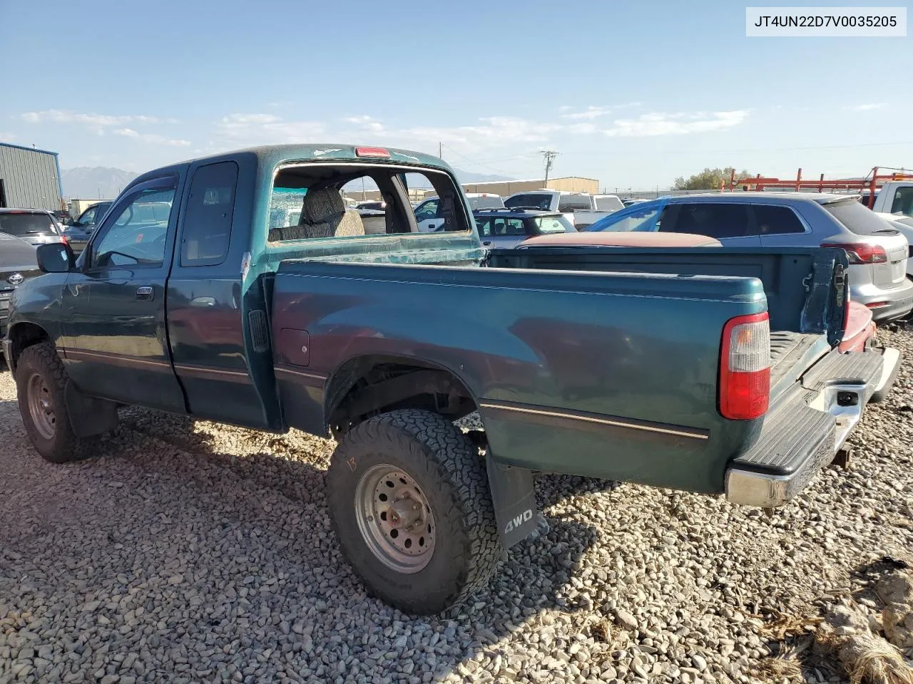 1997 Toyota T100 Xtracab VIN: JT4UN22D7V0035205 Lot: 75953824