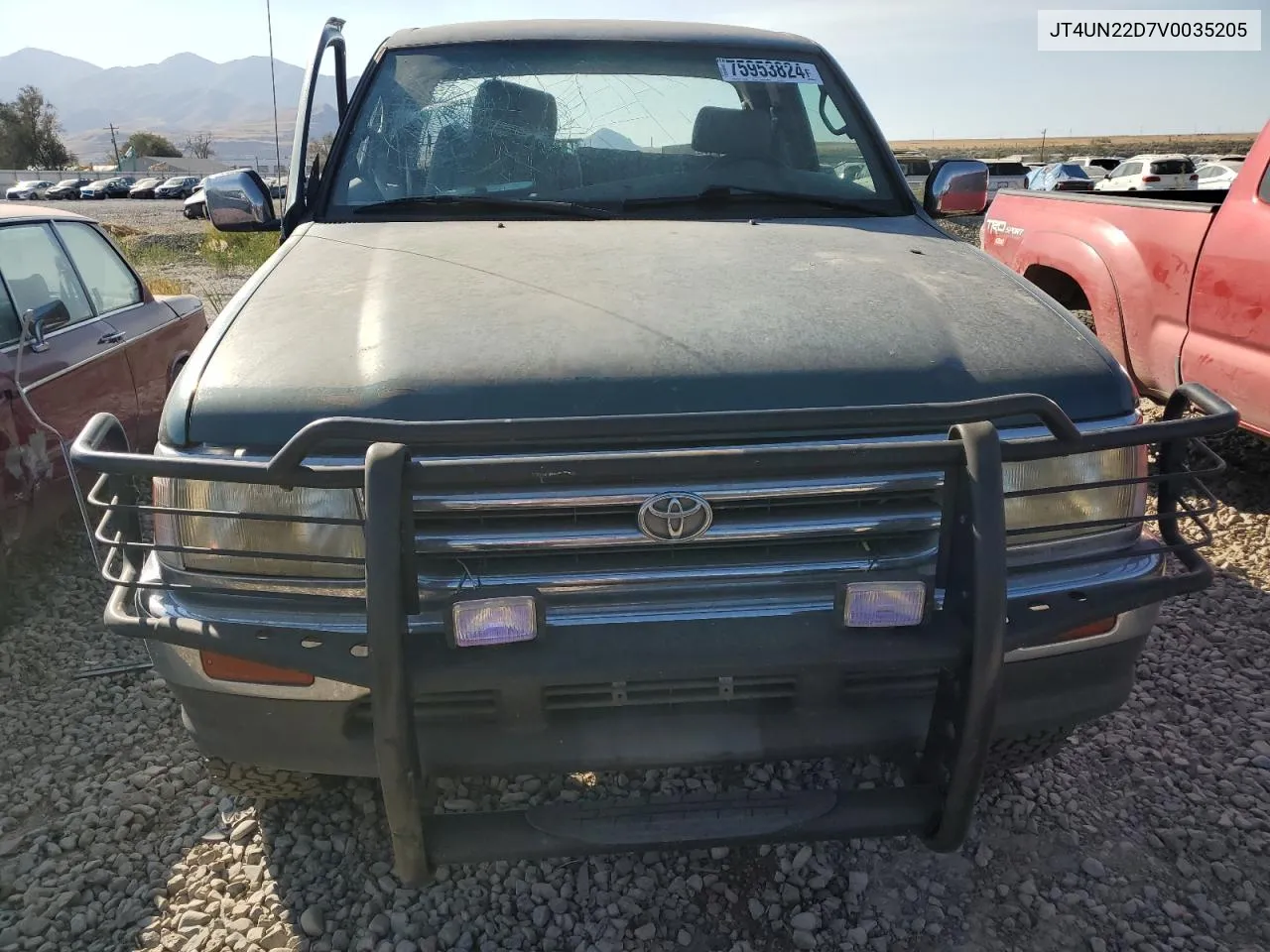 1997 Toyota T100 Xtracab VIN: JT4UN22D7V0035205 Lot: 75953824