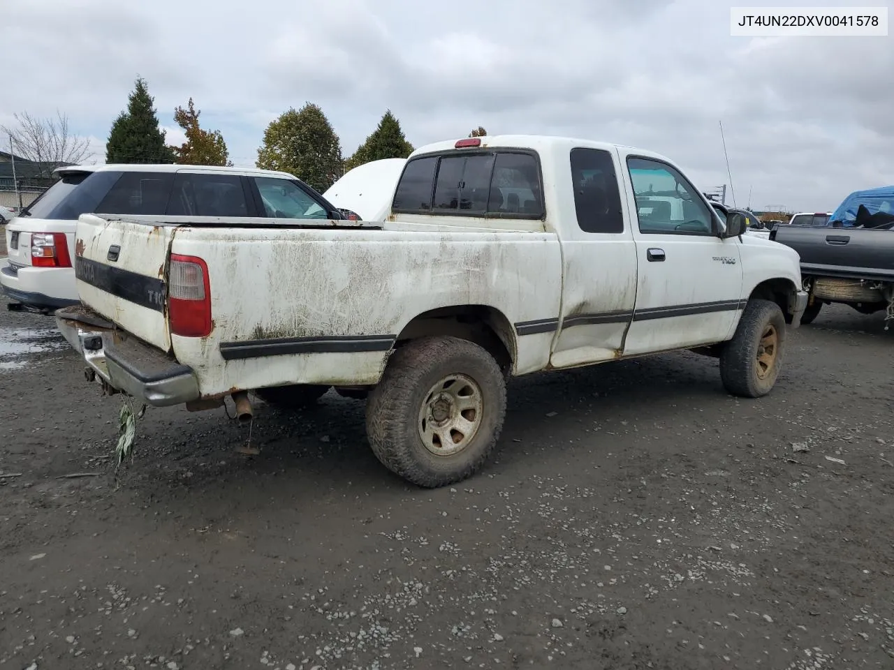 1997 Toyota T100 Xtracab VIN: JT4UN22DXV0041578 Lot: 77388104