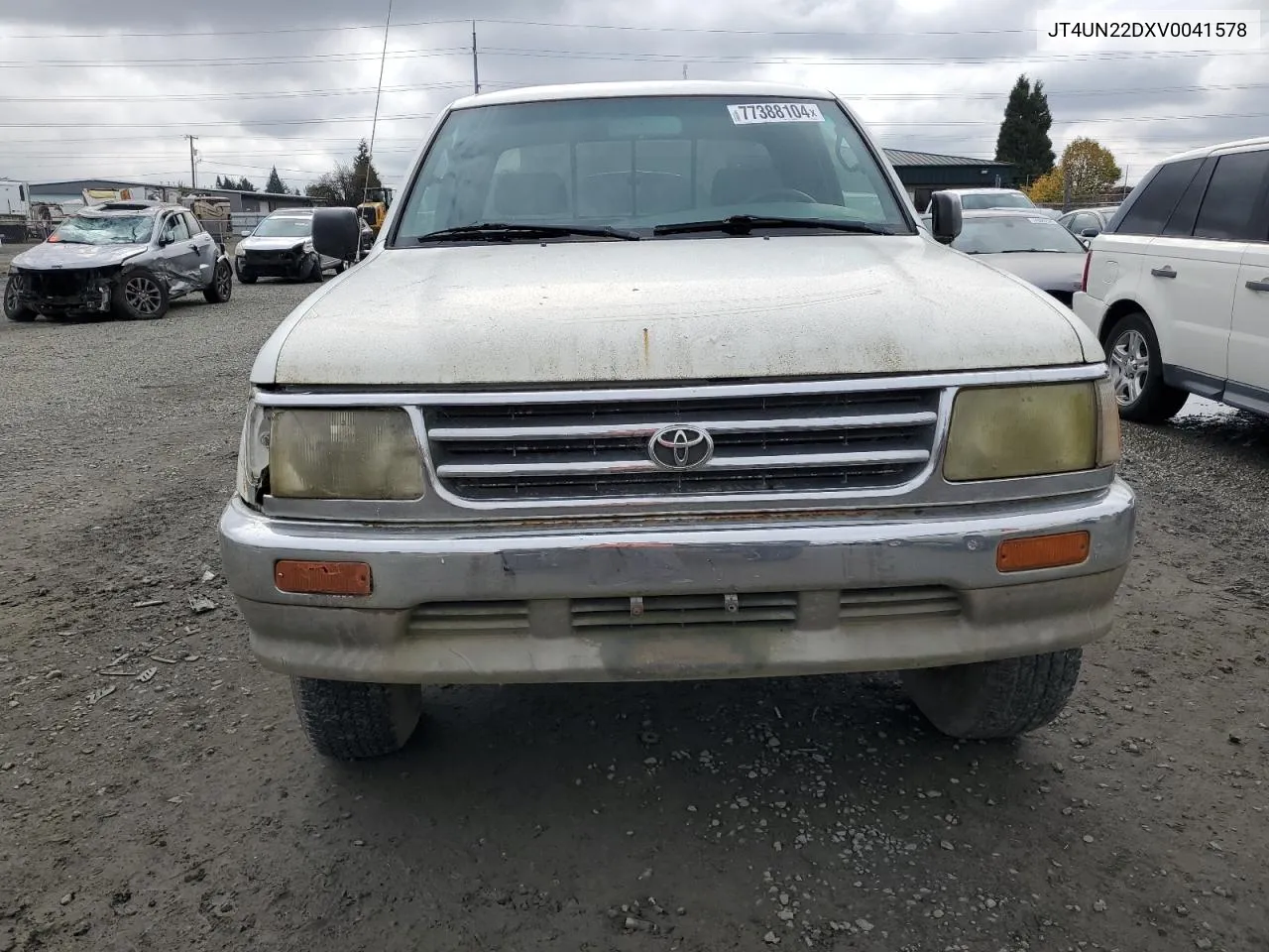 1997 Toyota T100 Xtracab VIN: JT4UN22DXV0041578 Lot: 77388104