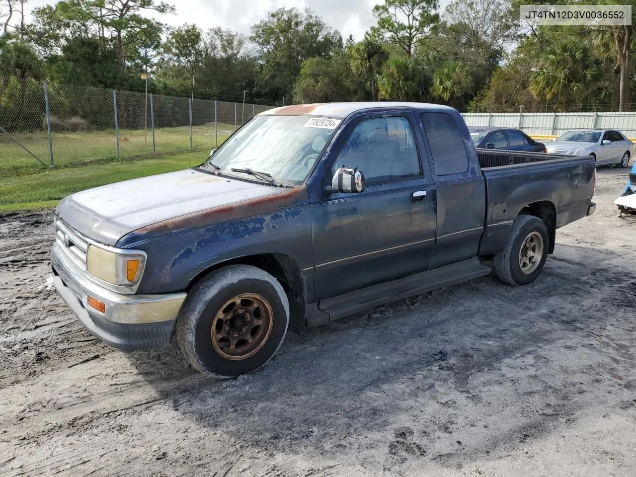 1997 Toyota T100 Xtracab VIN: JT4TN12D3V0036552 Lot: 77829724