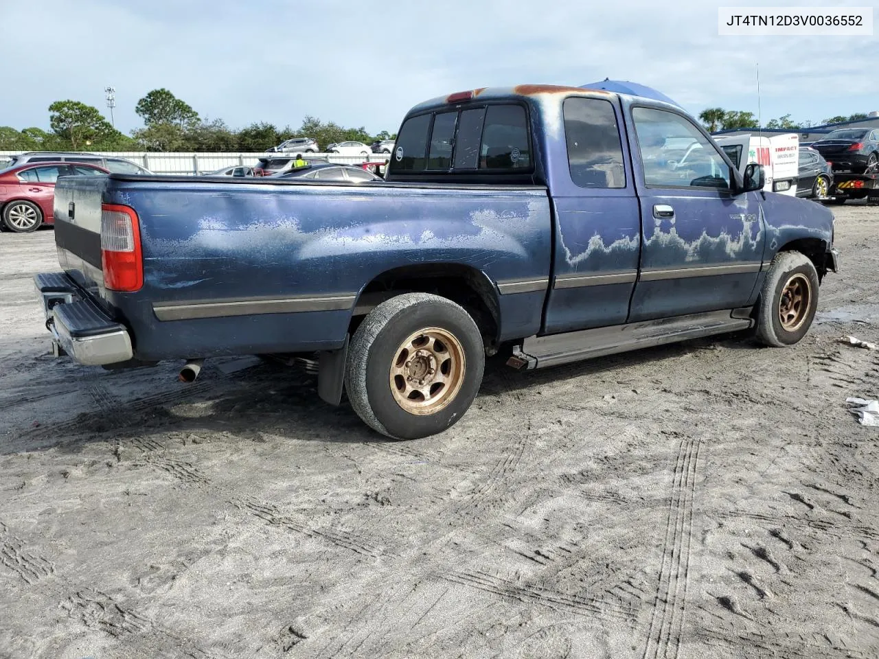 1997 Toyota T100 Xtracab VIN: JT4TN12D3V0036552 Lot: 77829724