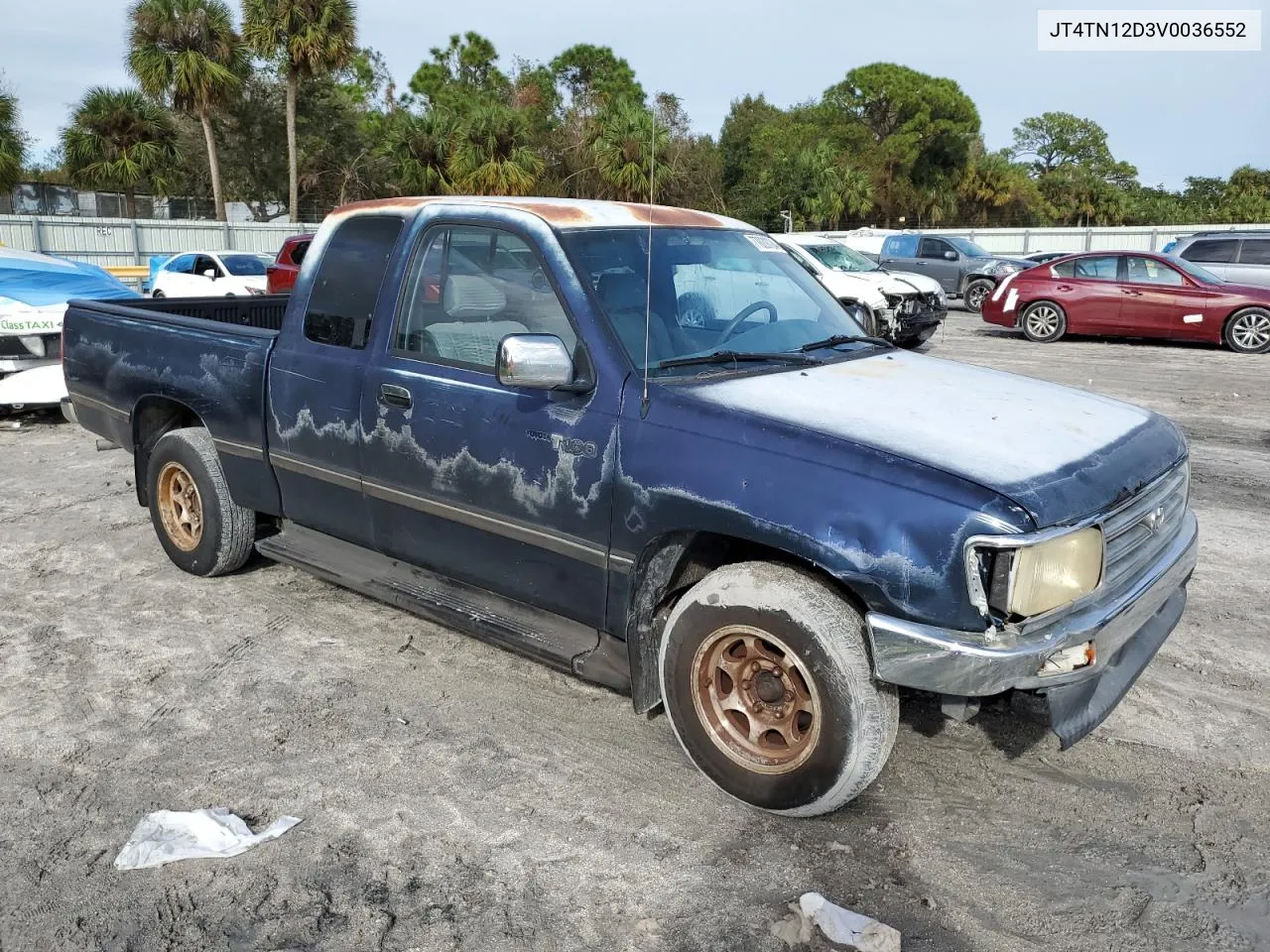 1997 Toyota T100 Xtracab VIN: JT4TN12D3V0036552 Lot: 77829724