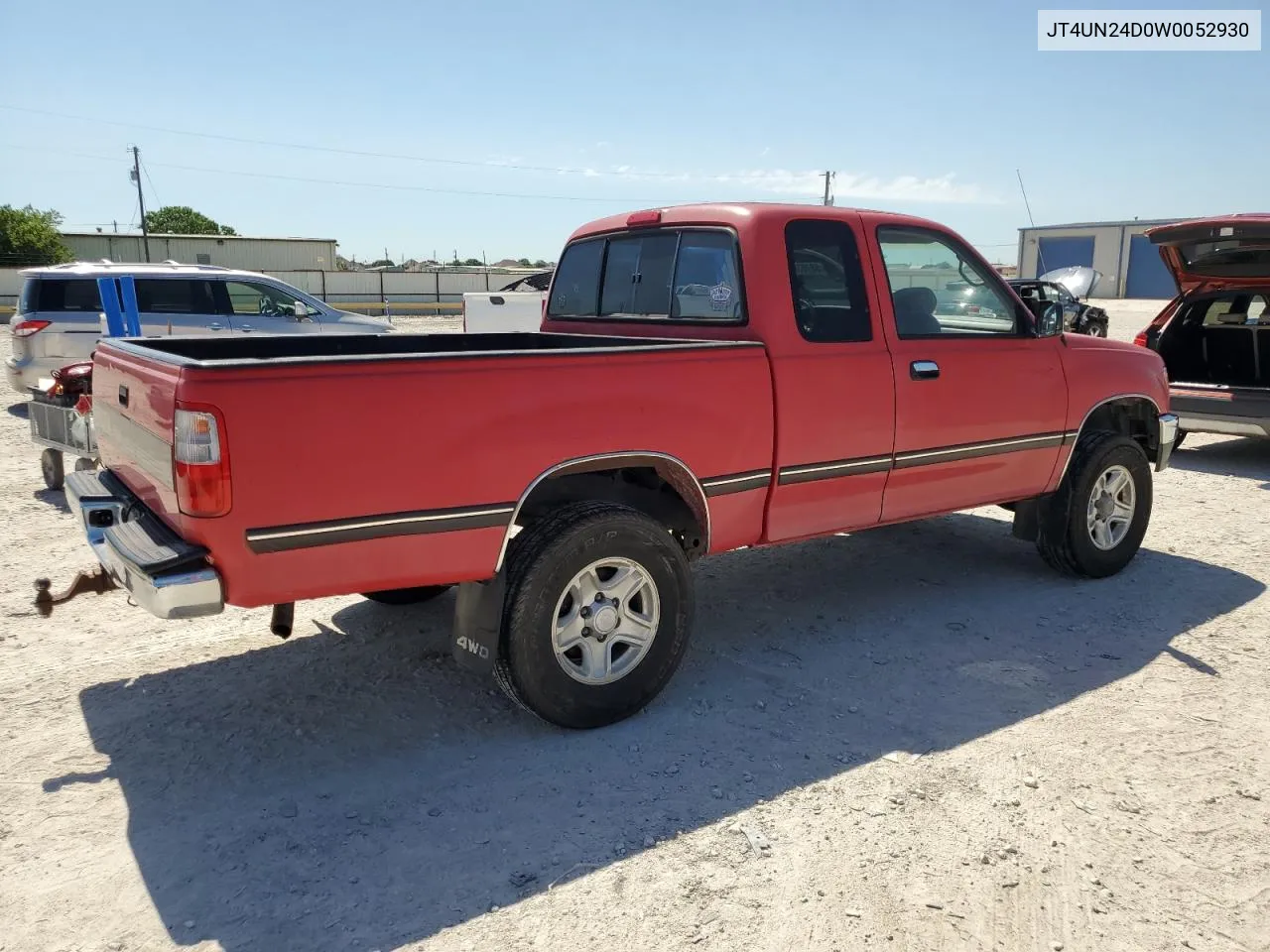 1998 Toyota T100 Xtracab Sr5 VIN: JT4UN24D0W0052930 Lot: 58163634