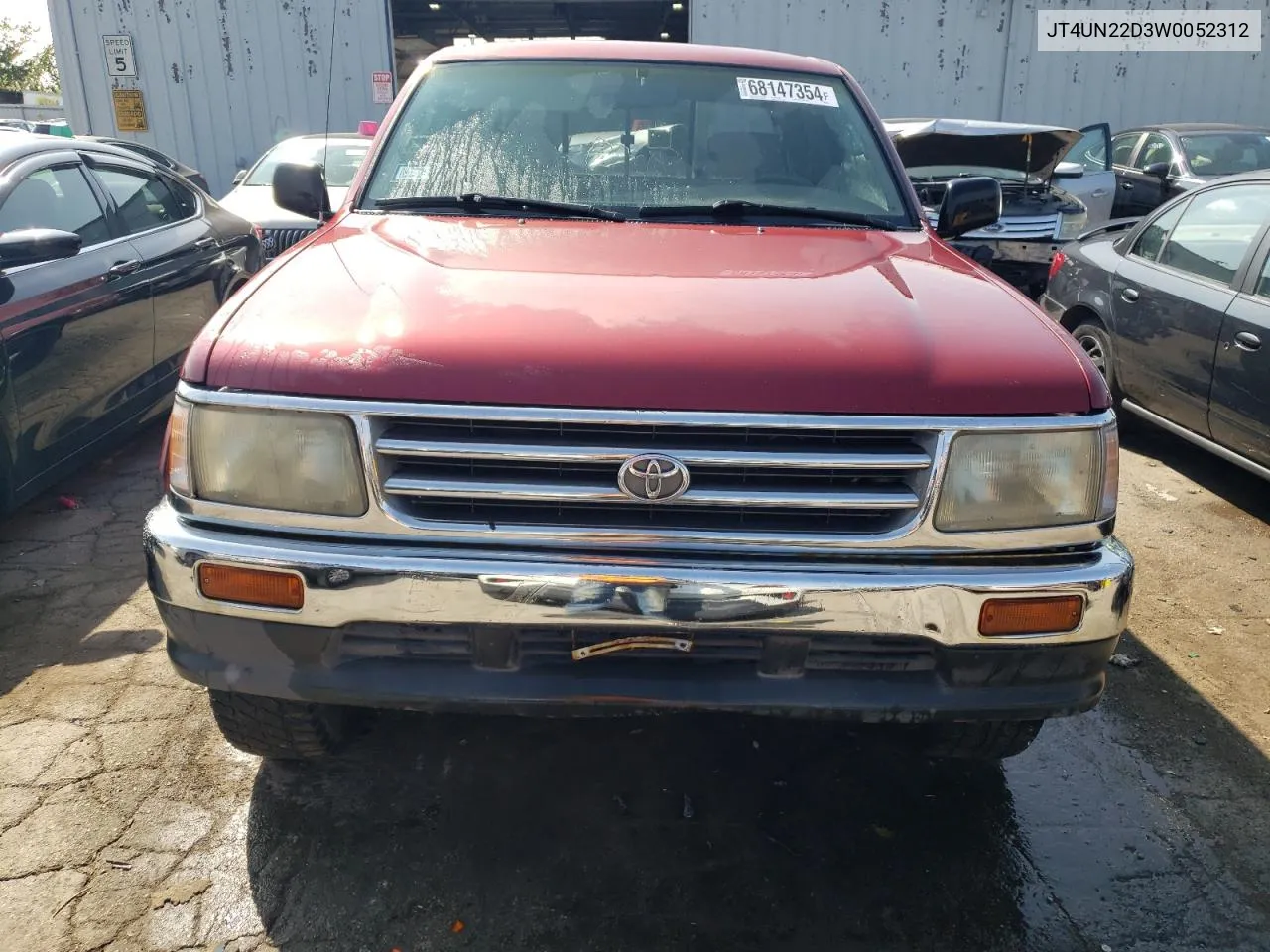 1998 Toyota T100 Xtracab VIN: JT4UN22D3W0052312 Lot: 68147354