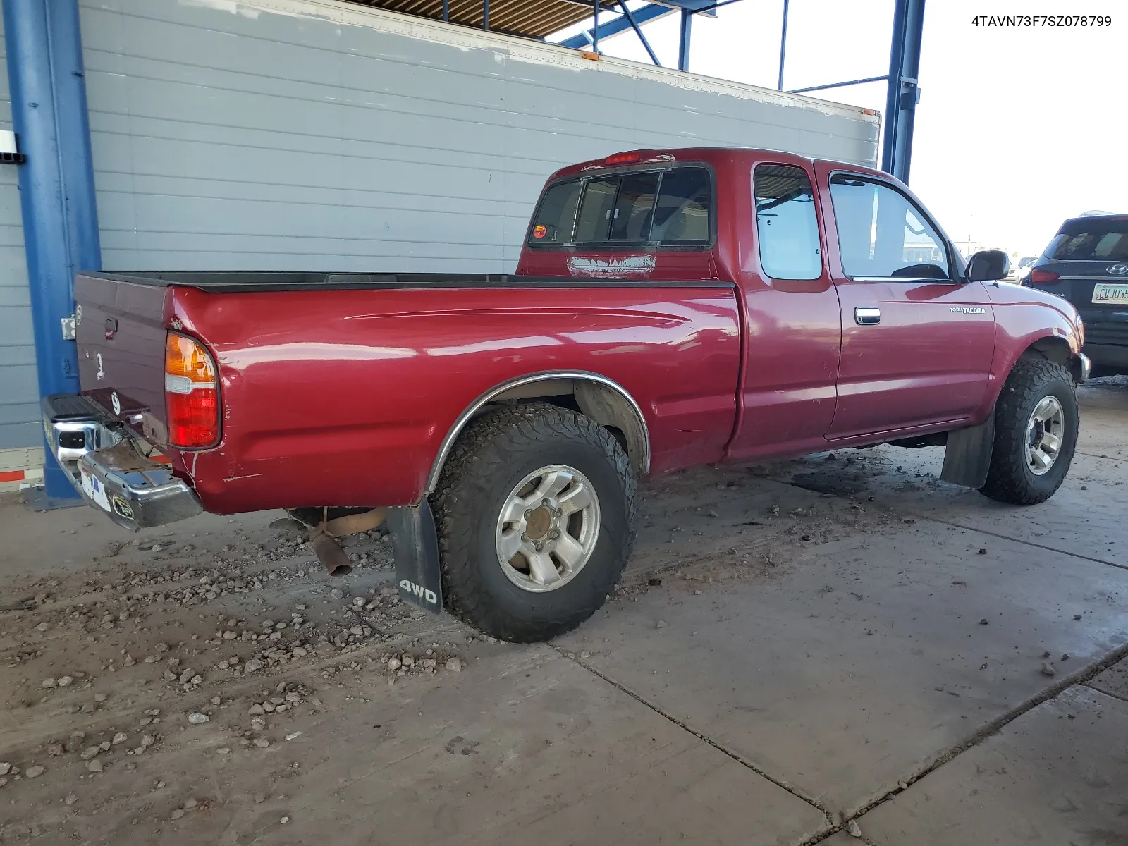 1995 Toyota Tacoma Xtracab VIN: 4TAVN73F7SZ078799 Lot: 65584914